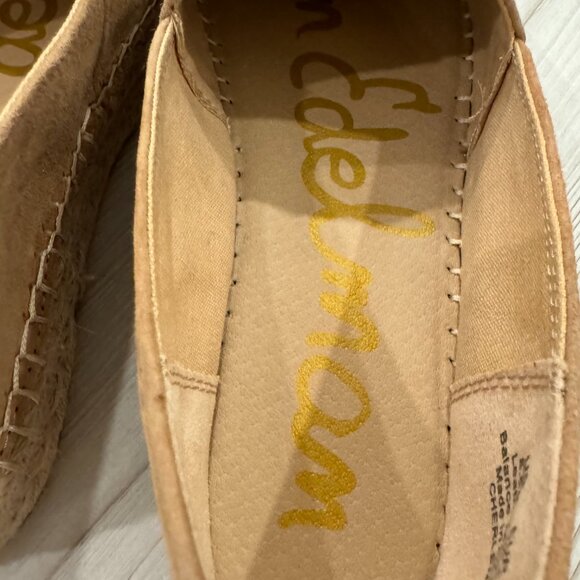 Sam Edelman Suede Light Brown, Tan Size 8.5 Espadrilles - Picture 2 of 4